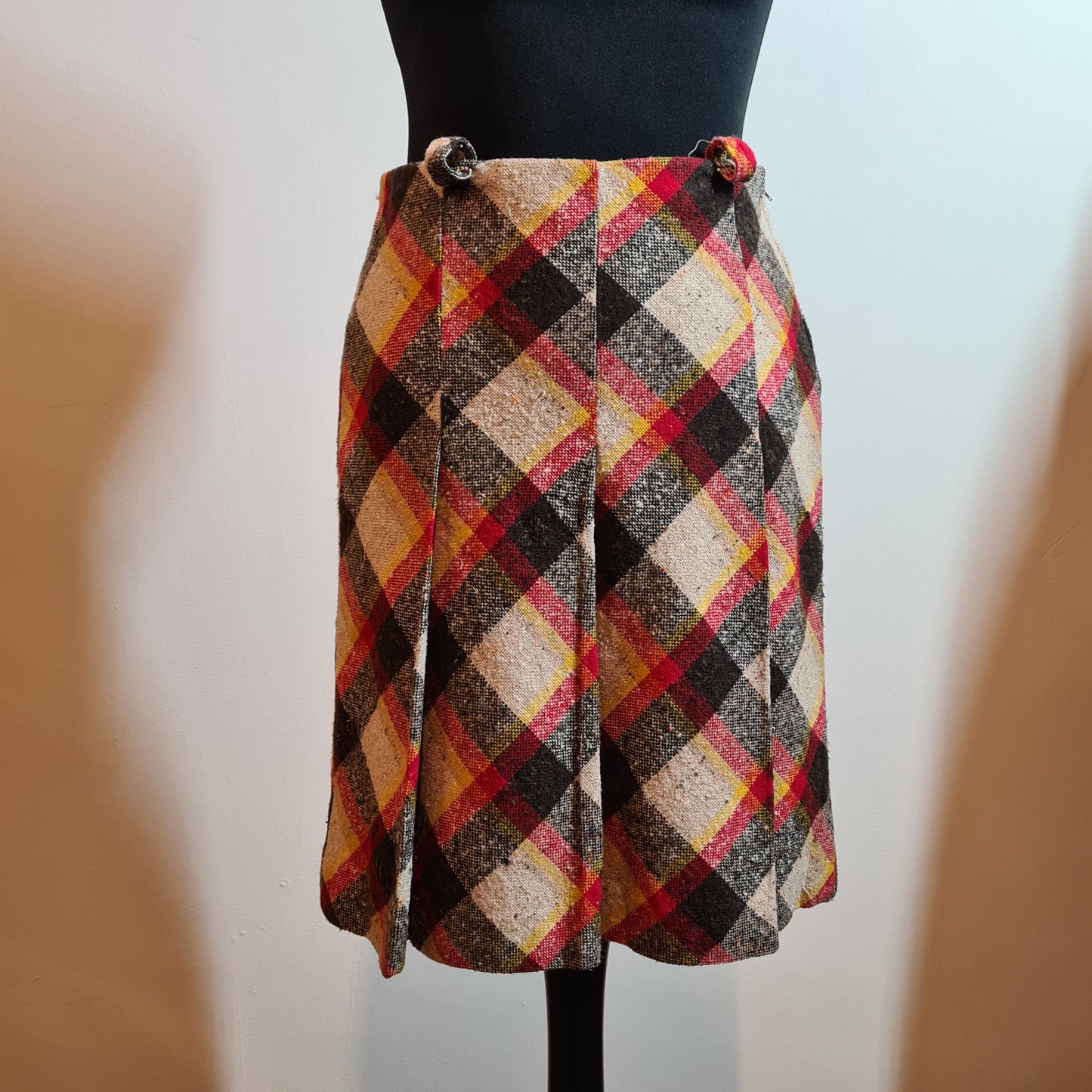 Rok geruit jaren 70 S / M
