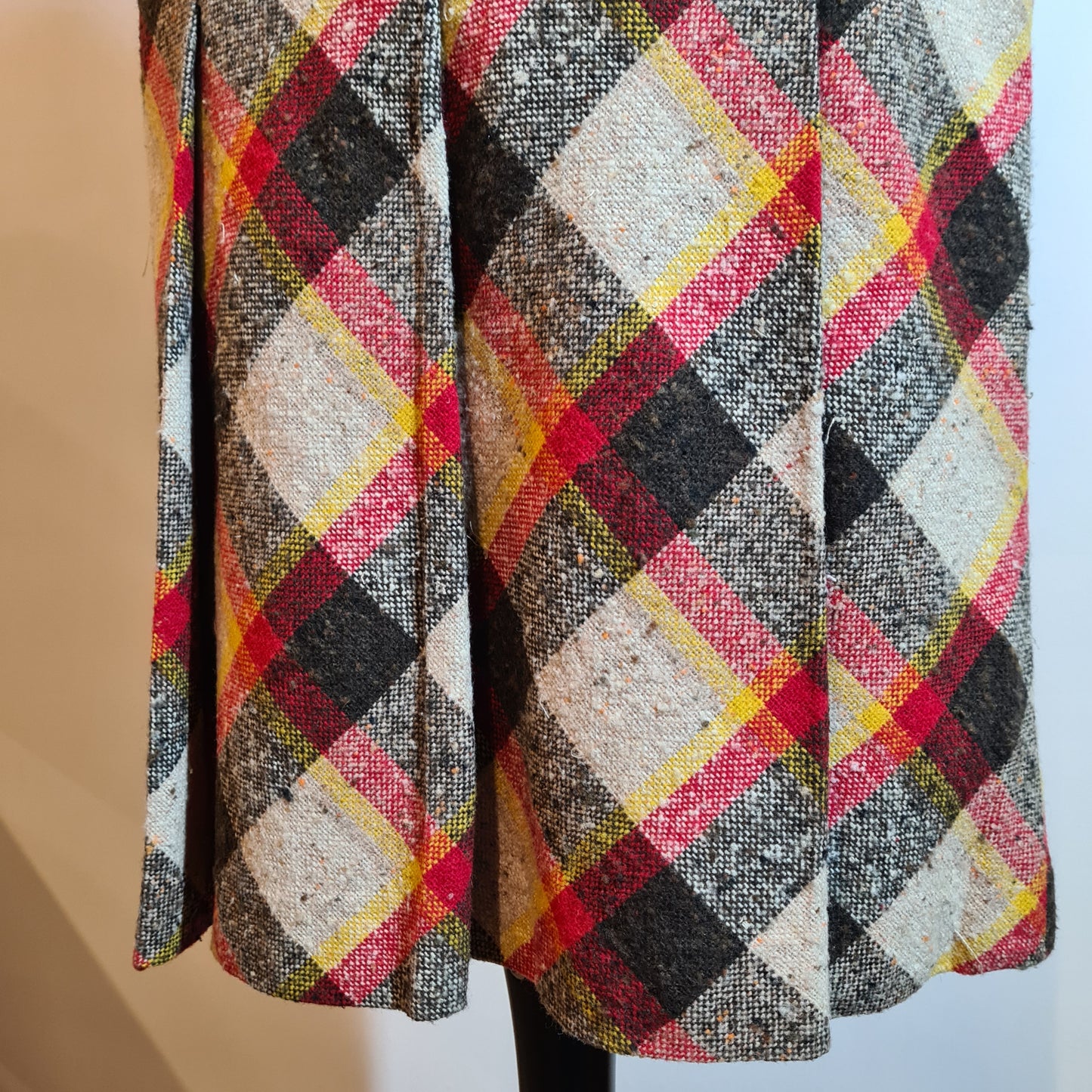 Rok geruit jaren 70 S / M