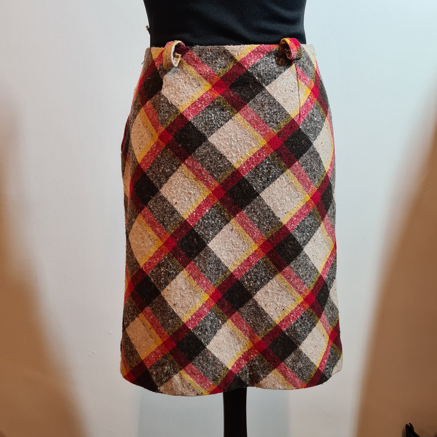 Rok geruit jaren 70 S / M
