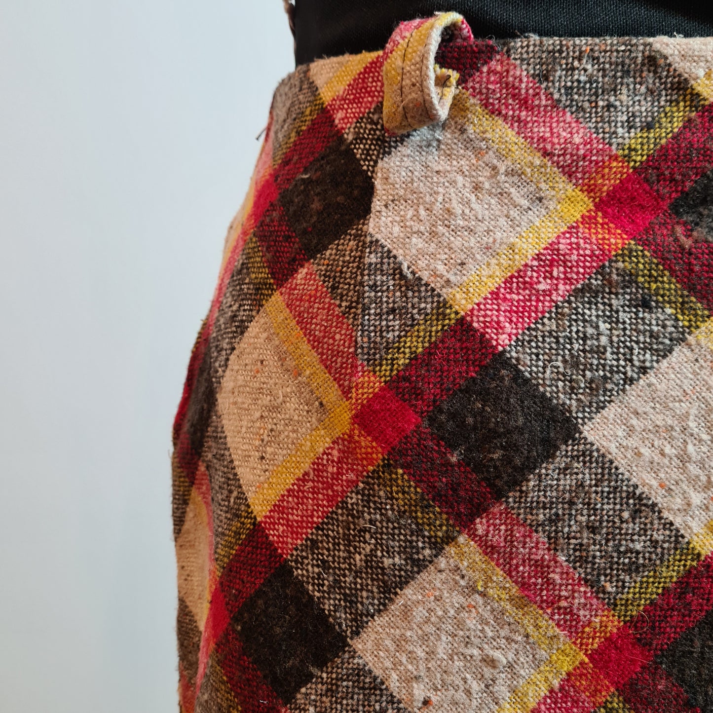 Rok geruit jaren 70 S / M