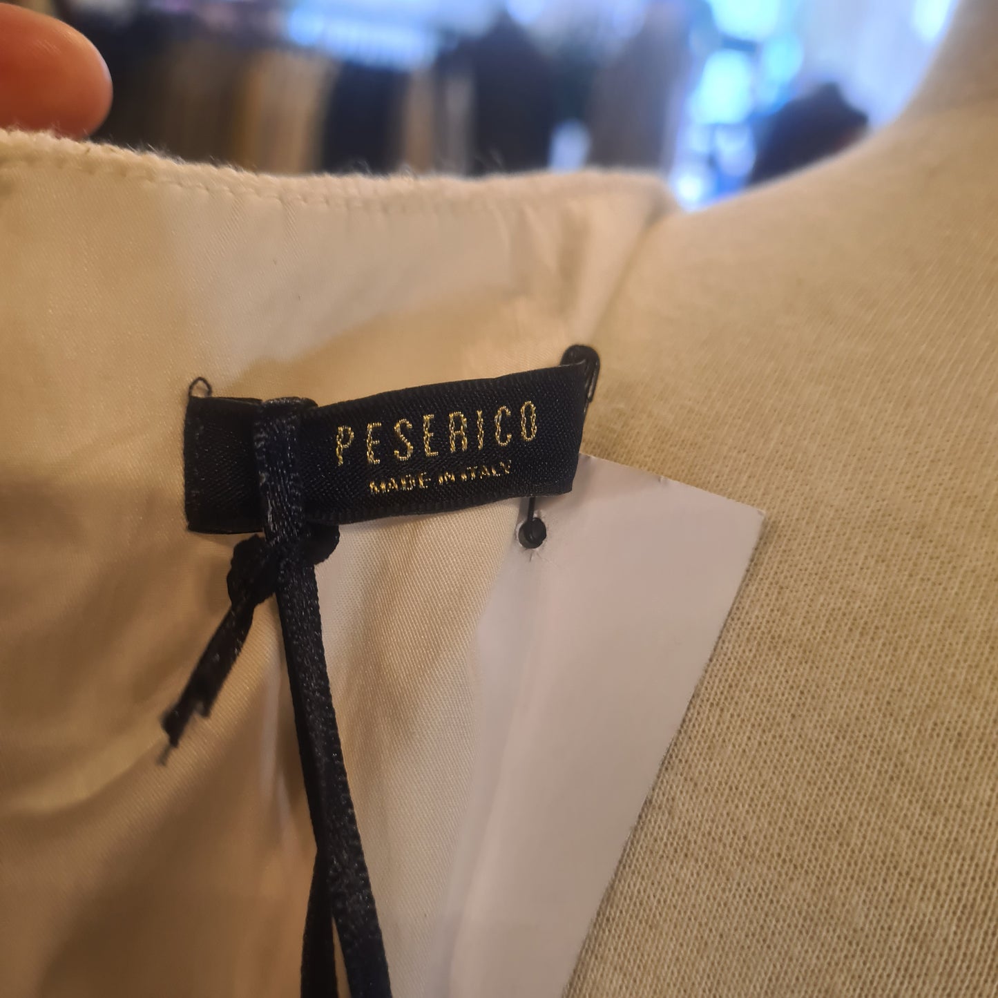 Maxi jurk | Peserico| Nieuw met kaartjes | L