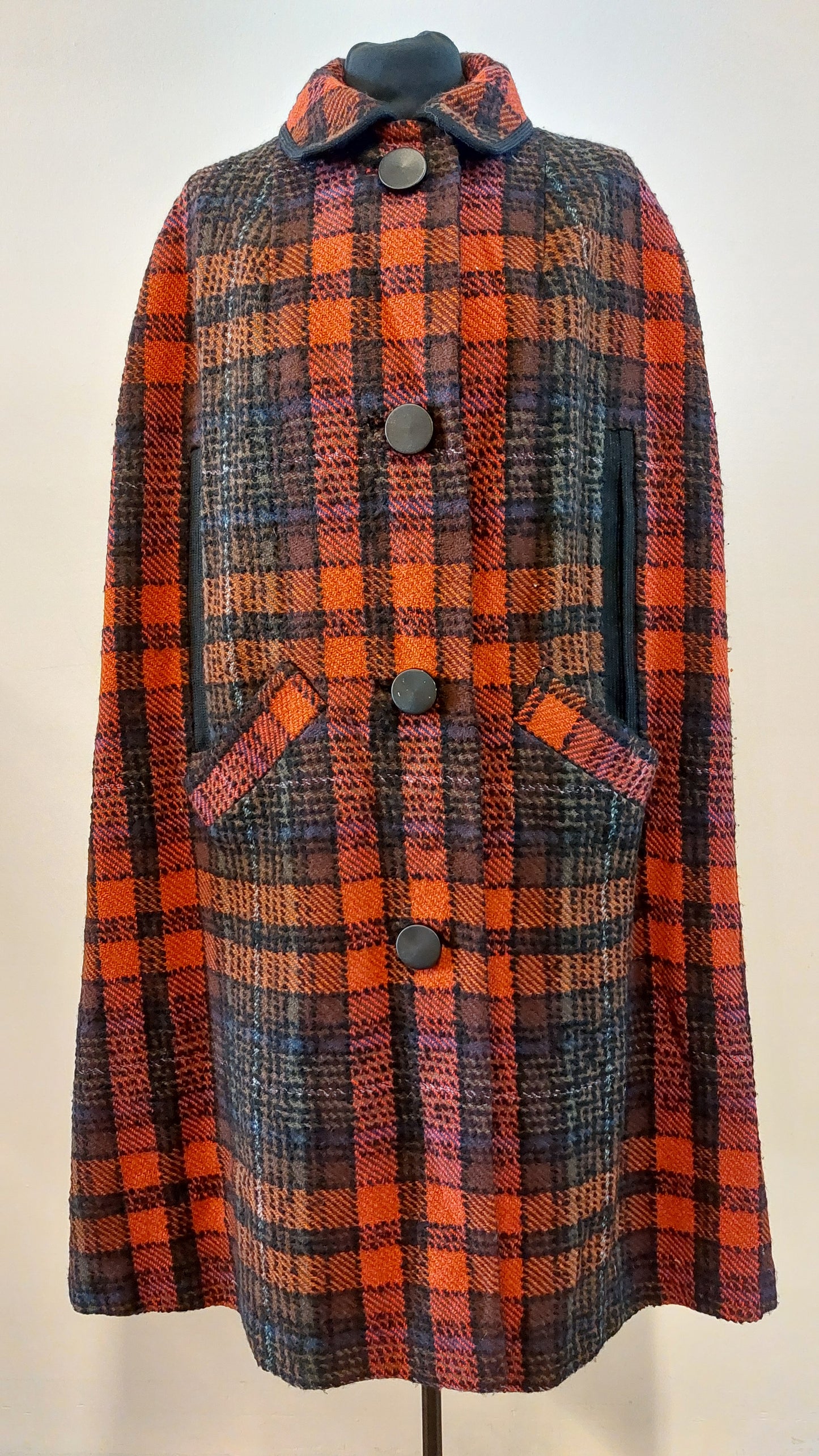 Original 60's set cape en rok | wol | 36