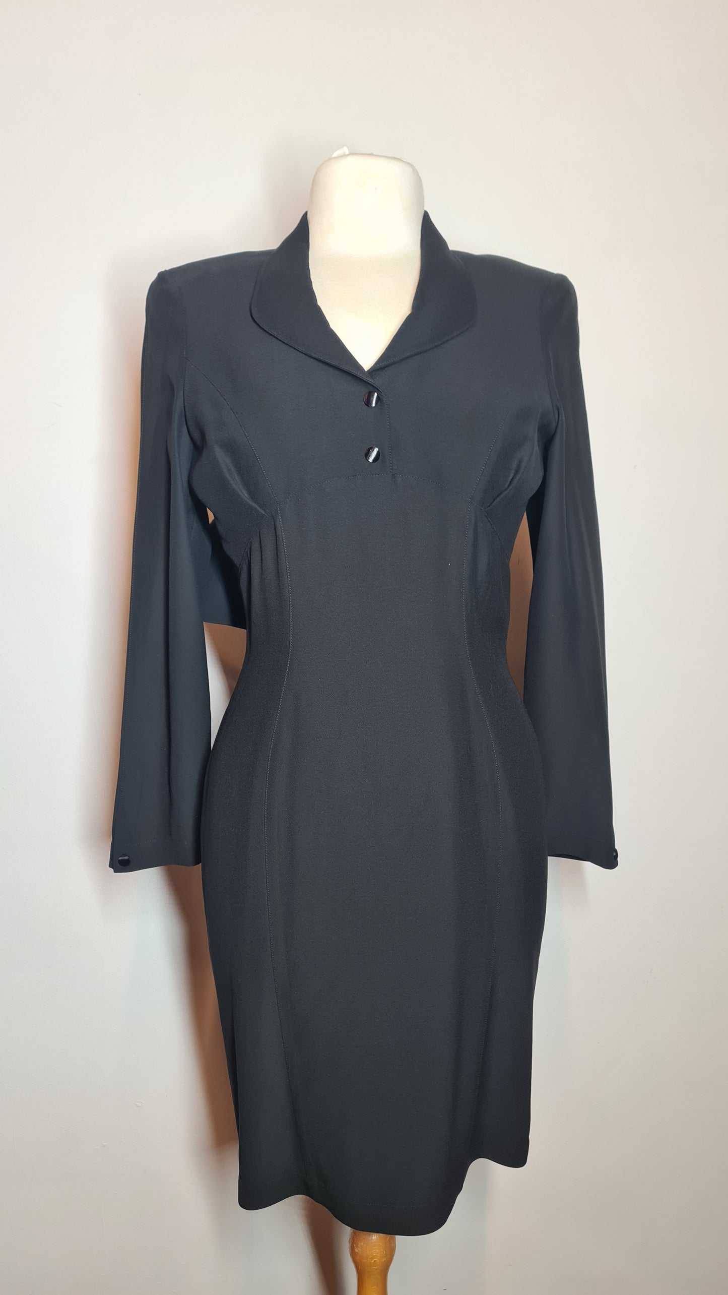 Not so little black dress | Thierry Mugler Couture | Jaren 80 | M/L