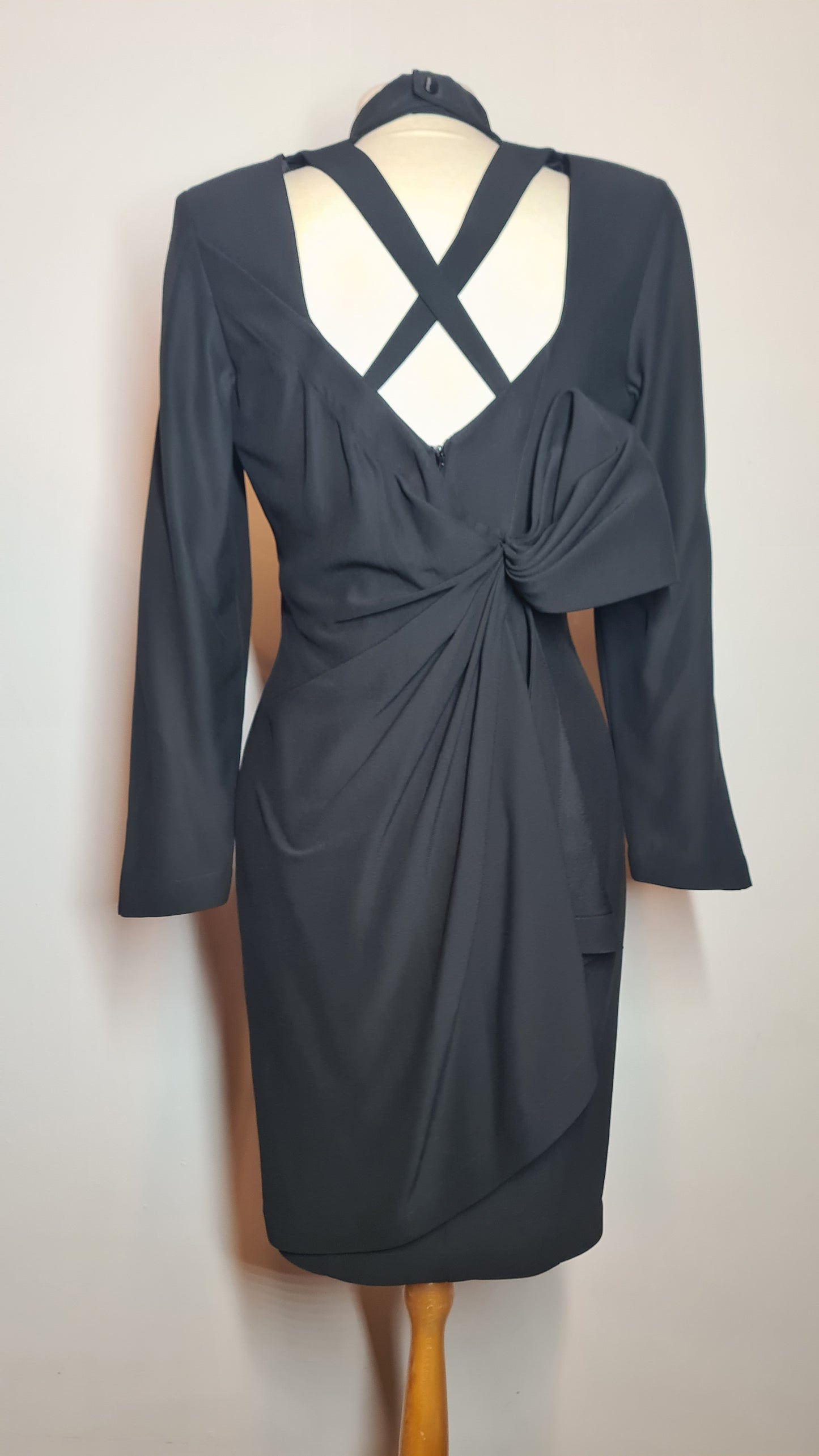 Not so little black dress | Thierry Mugler Couture | Jaren 80 | M/L