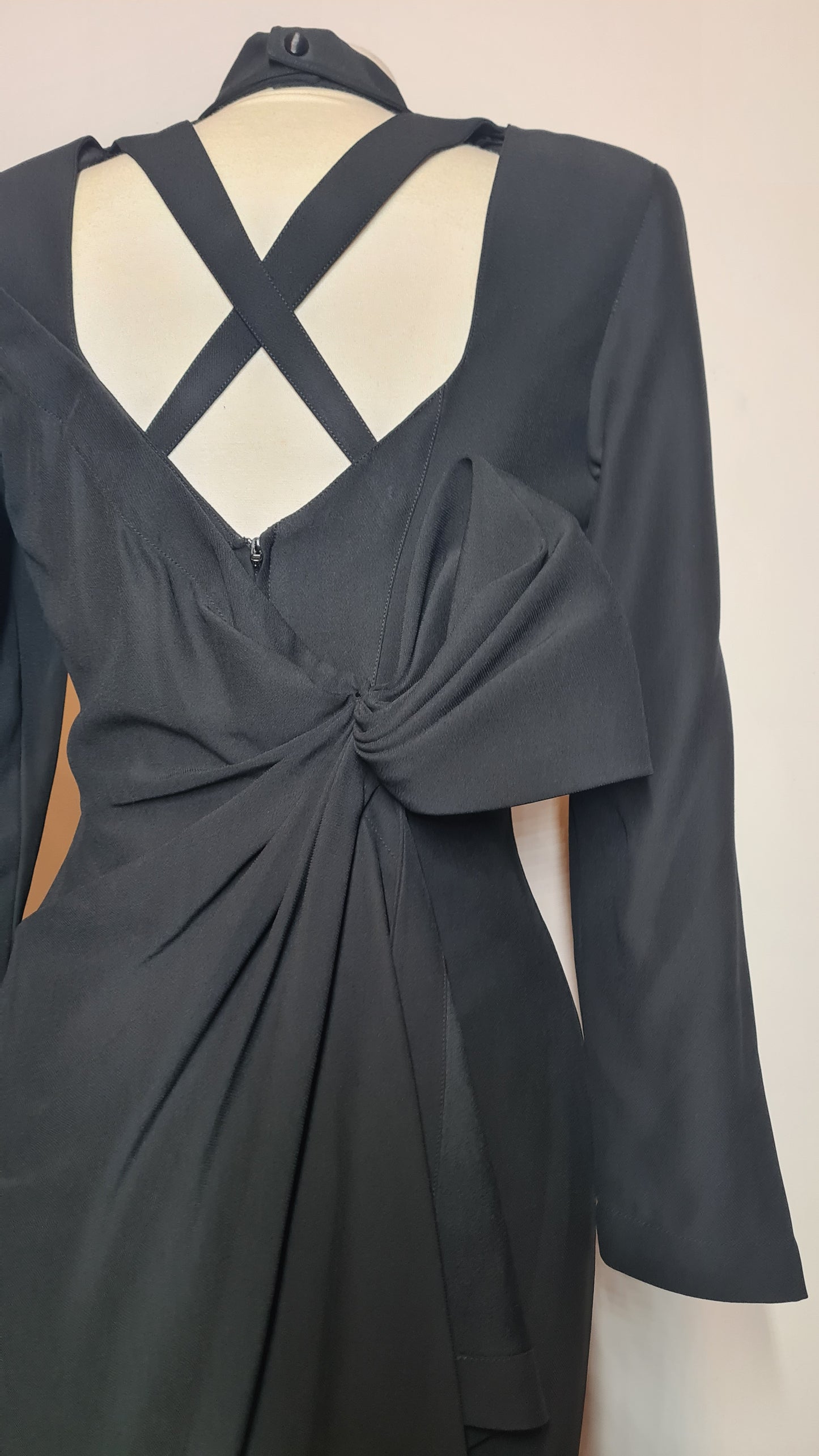 Not so little black dress | Thierry Mugler Couture | Jaren 80 | M/L