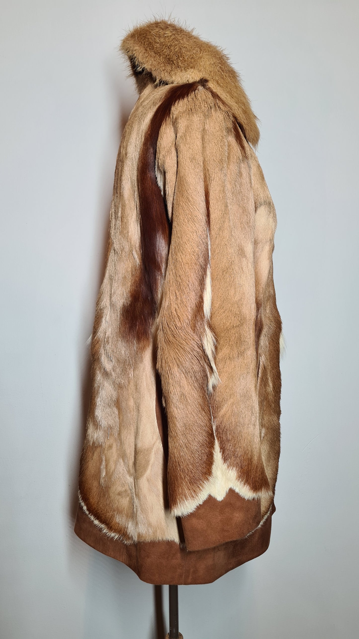 Impala fur coat 1970s M