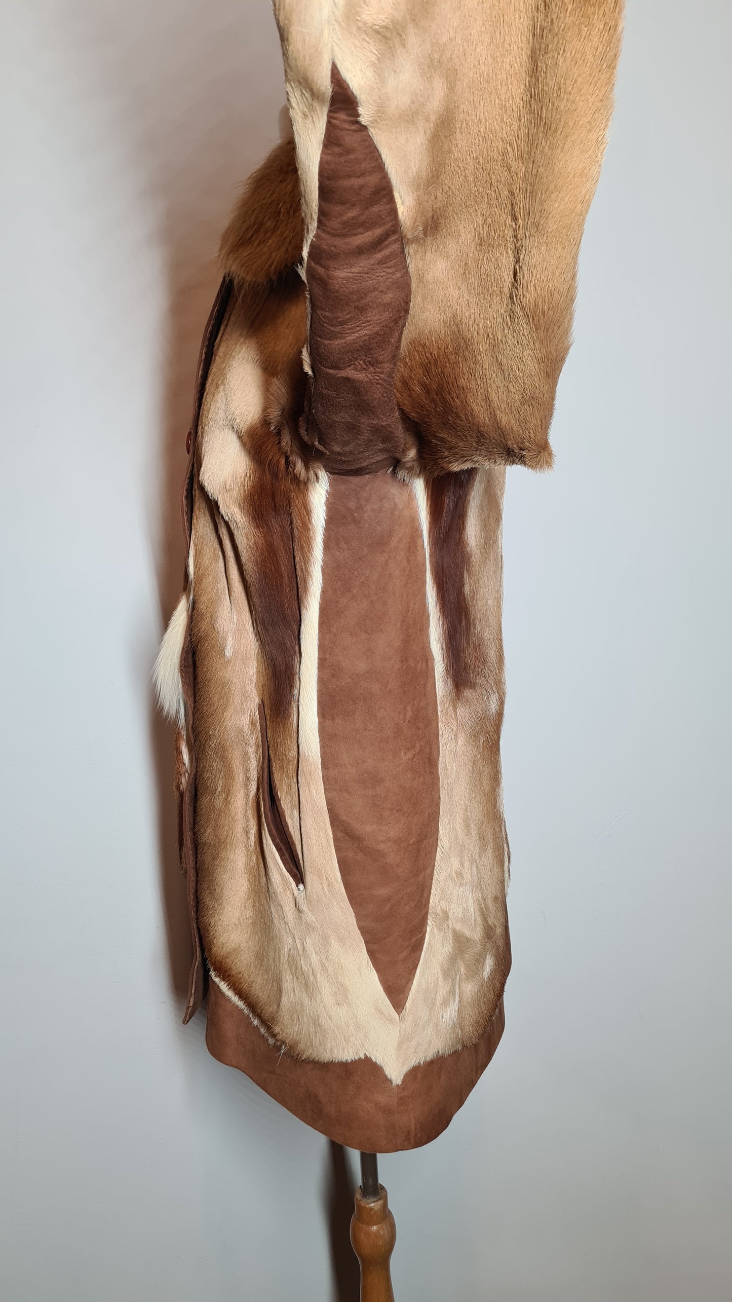 Impala fur coat 1970s M