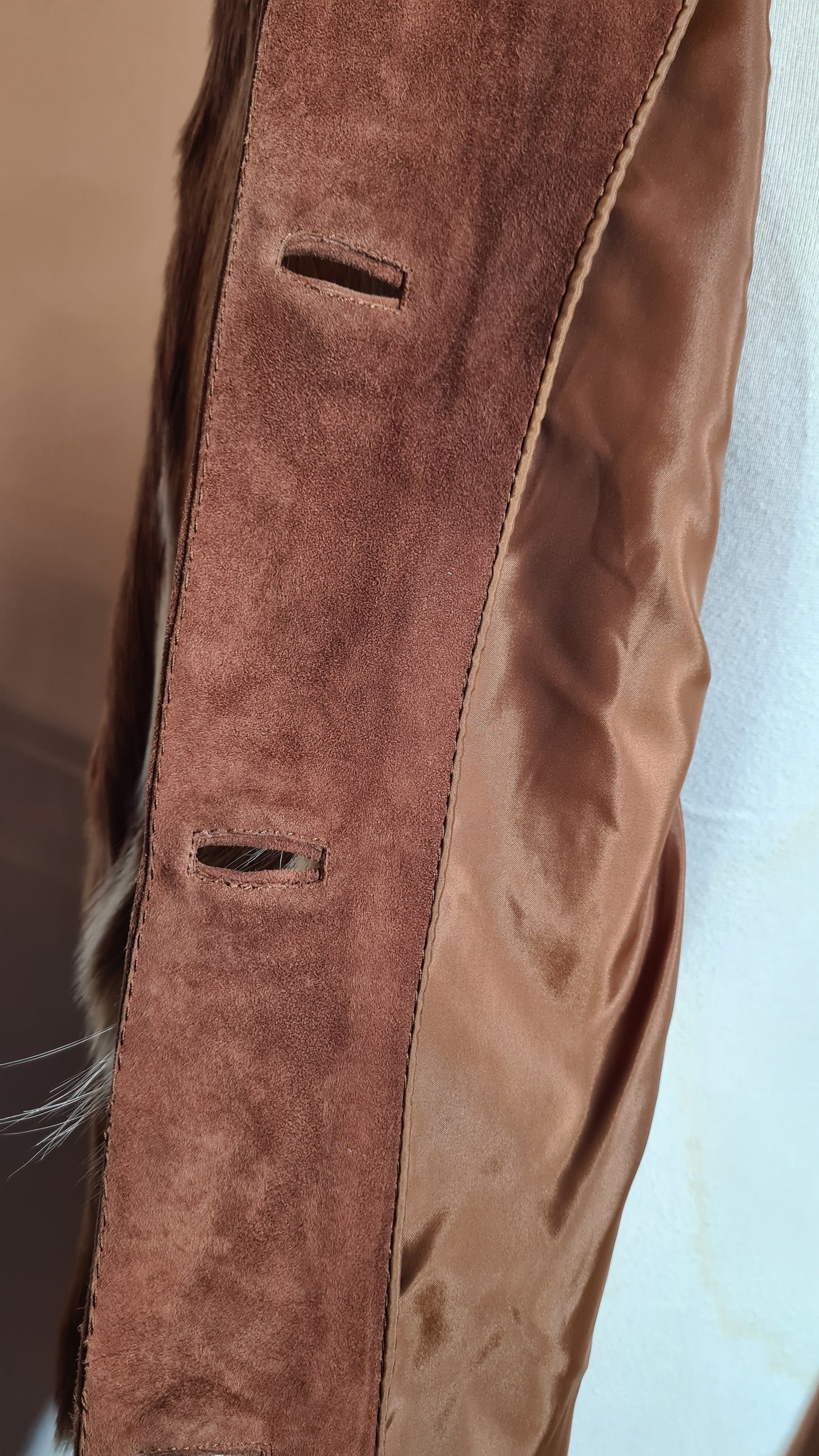 Impala fur coat 1970s M