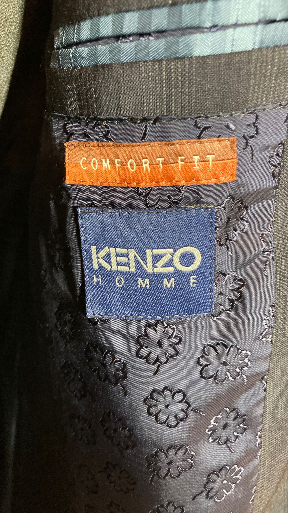 Pak Kenzo heren | wol | blauw | L