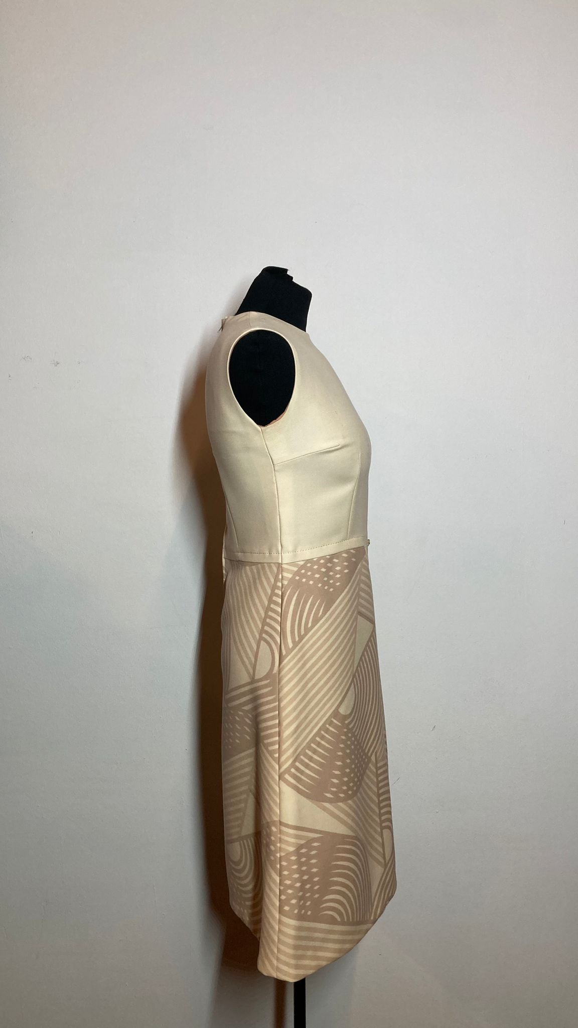 Originele jaren 60 midi jurk | wol | M