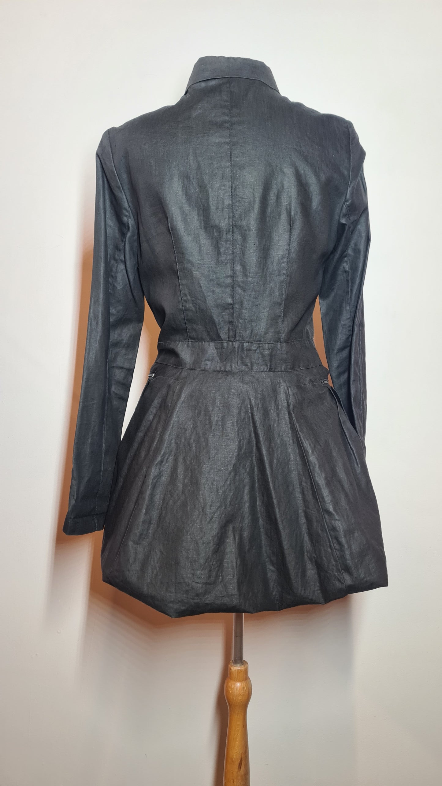 Jas zwart Sarah Pacini | linnen | M