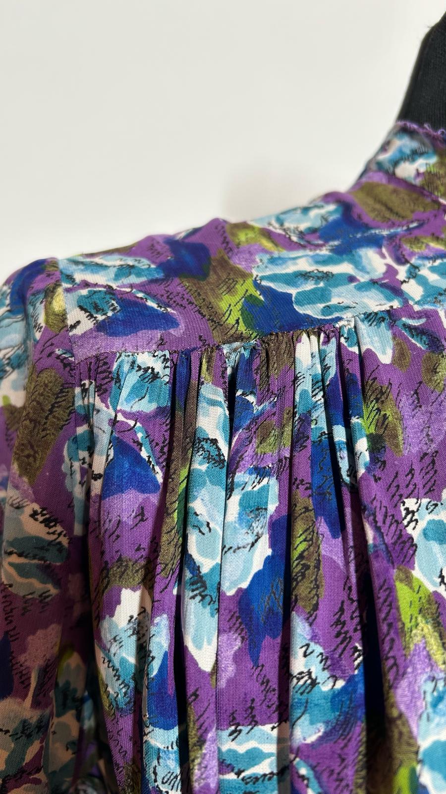 Jurk jaren 40 / 50 | Floral | M