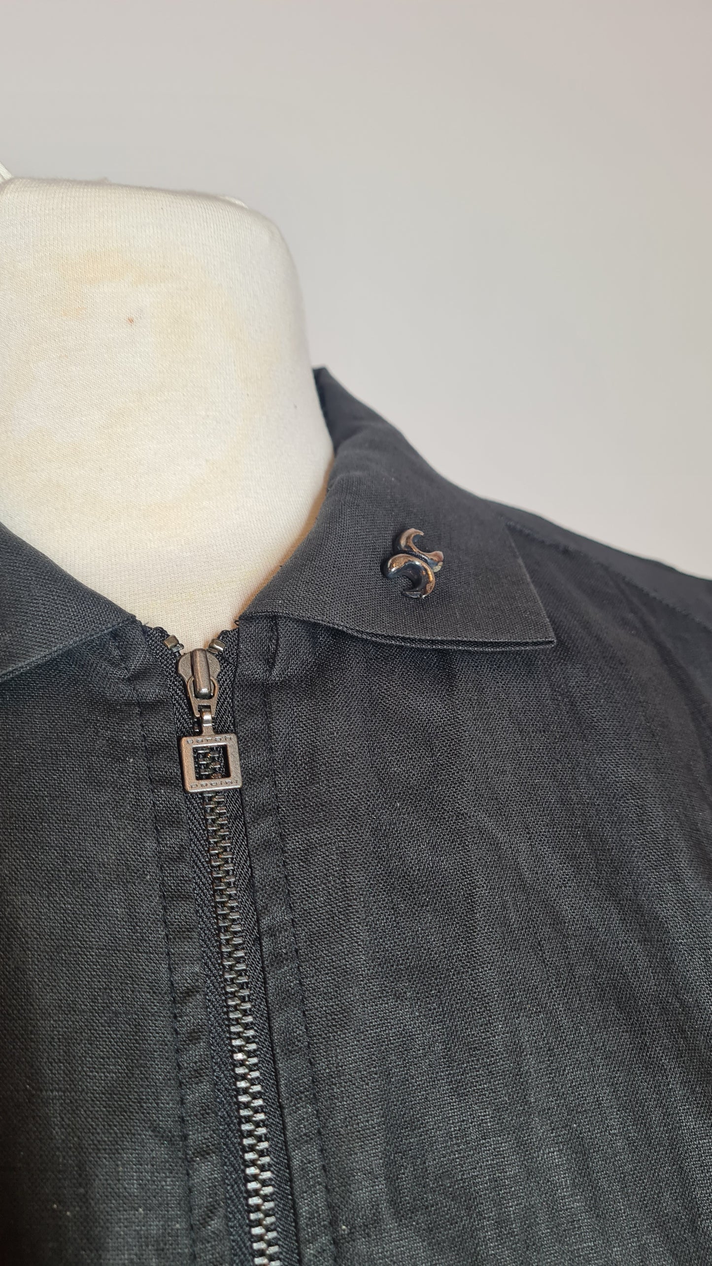 Jas zwart Sarah Pacini | linnen | M