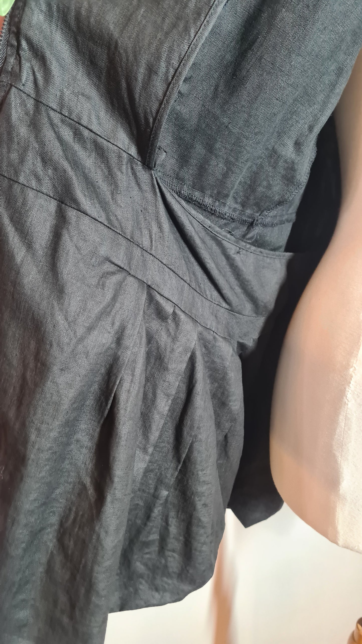 Jas zwart Sarah Pacini | linnen | M