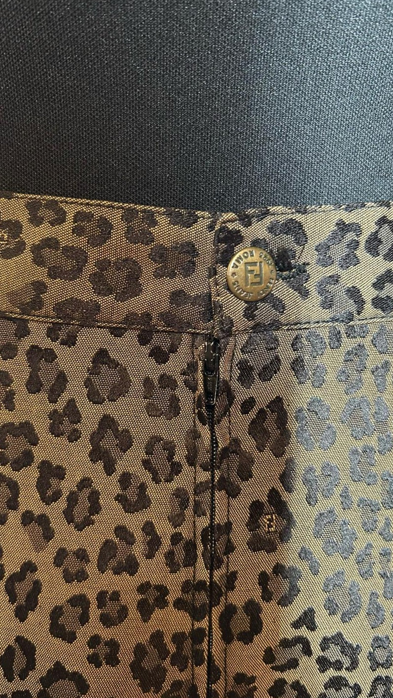 Rok Fendi | Panterprint | Katoen | M/L