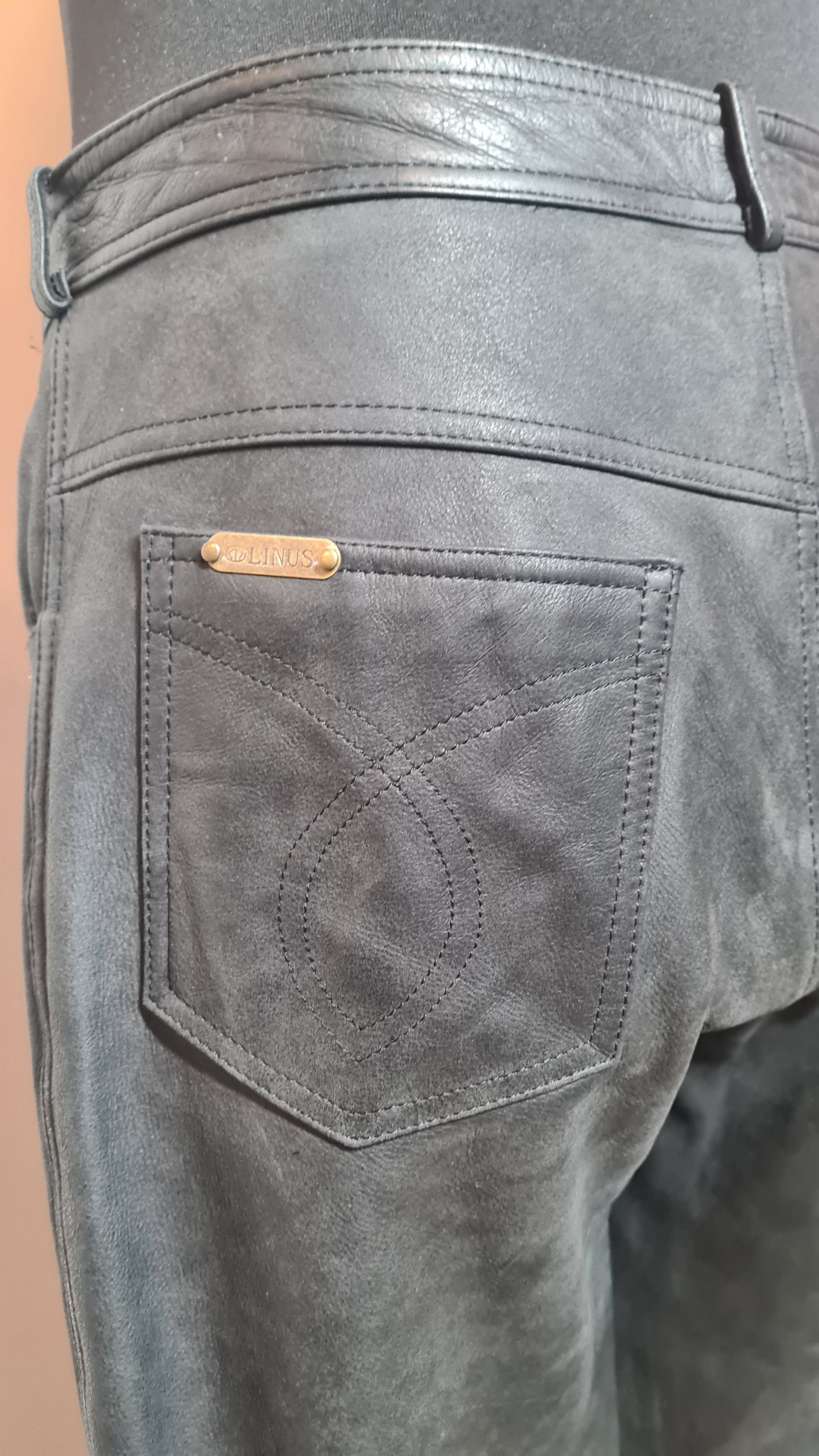 Broek boterzacht leer | L