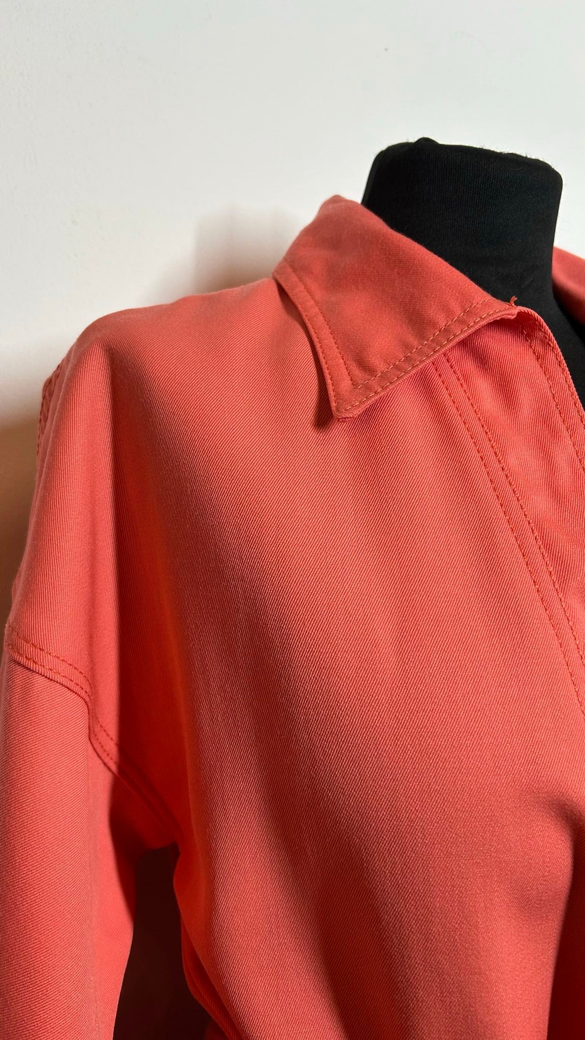 Jaren 70 jurk | koraalroze | L