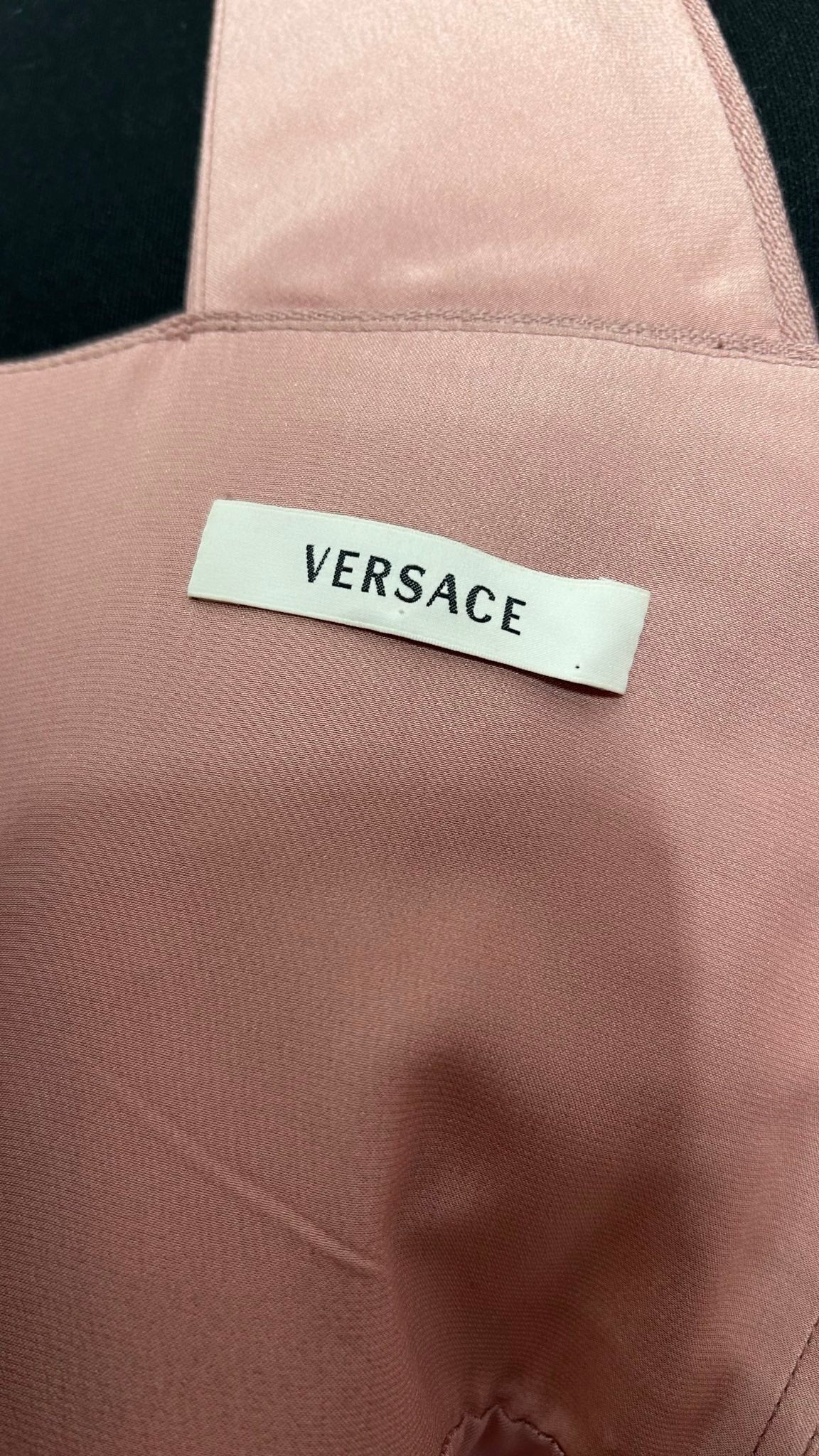 Versace blush pink jurk | S