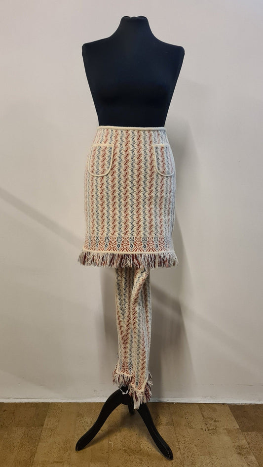 Chanel set | skirt and leg warmers S