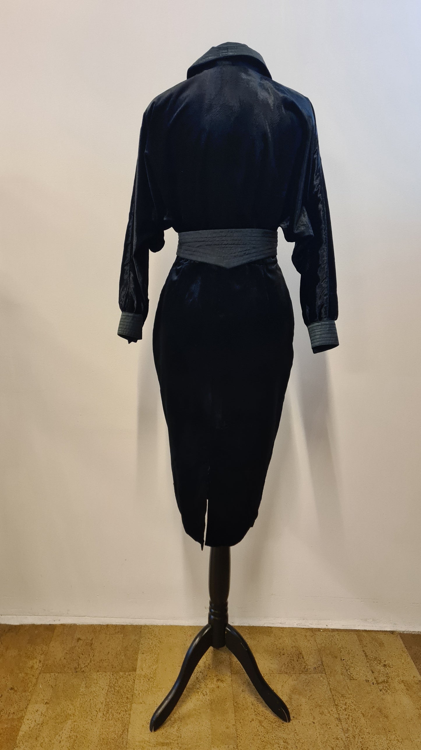 Sheila de Vries | Dutch Design | Kimono jurk zwart S/M
