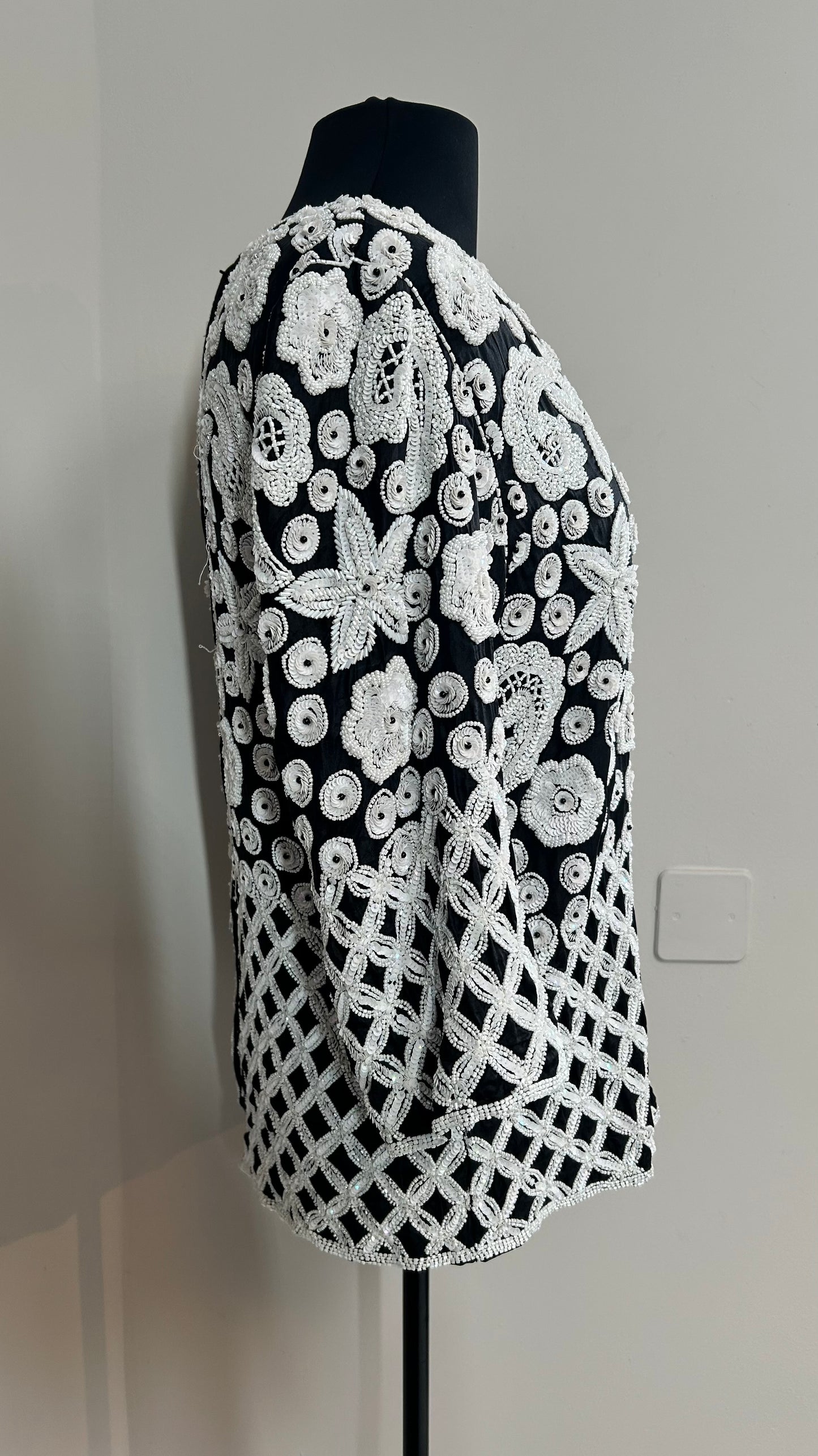 Paillette top | zijde | mt.38
