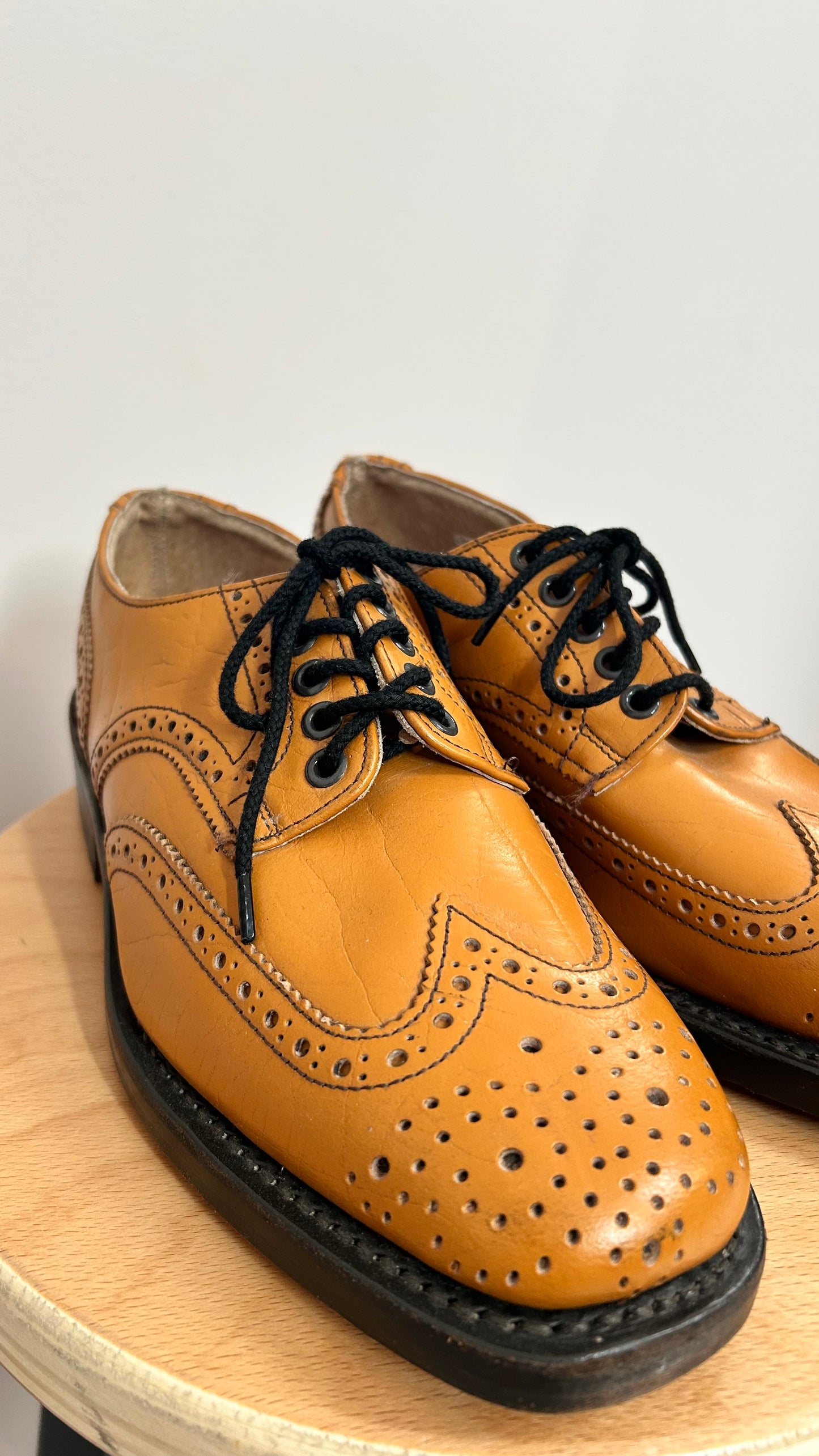 Bill Perry | Brogues | jaren 70 | mt. 41