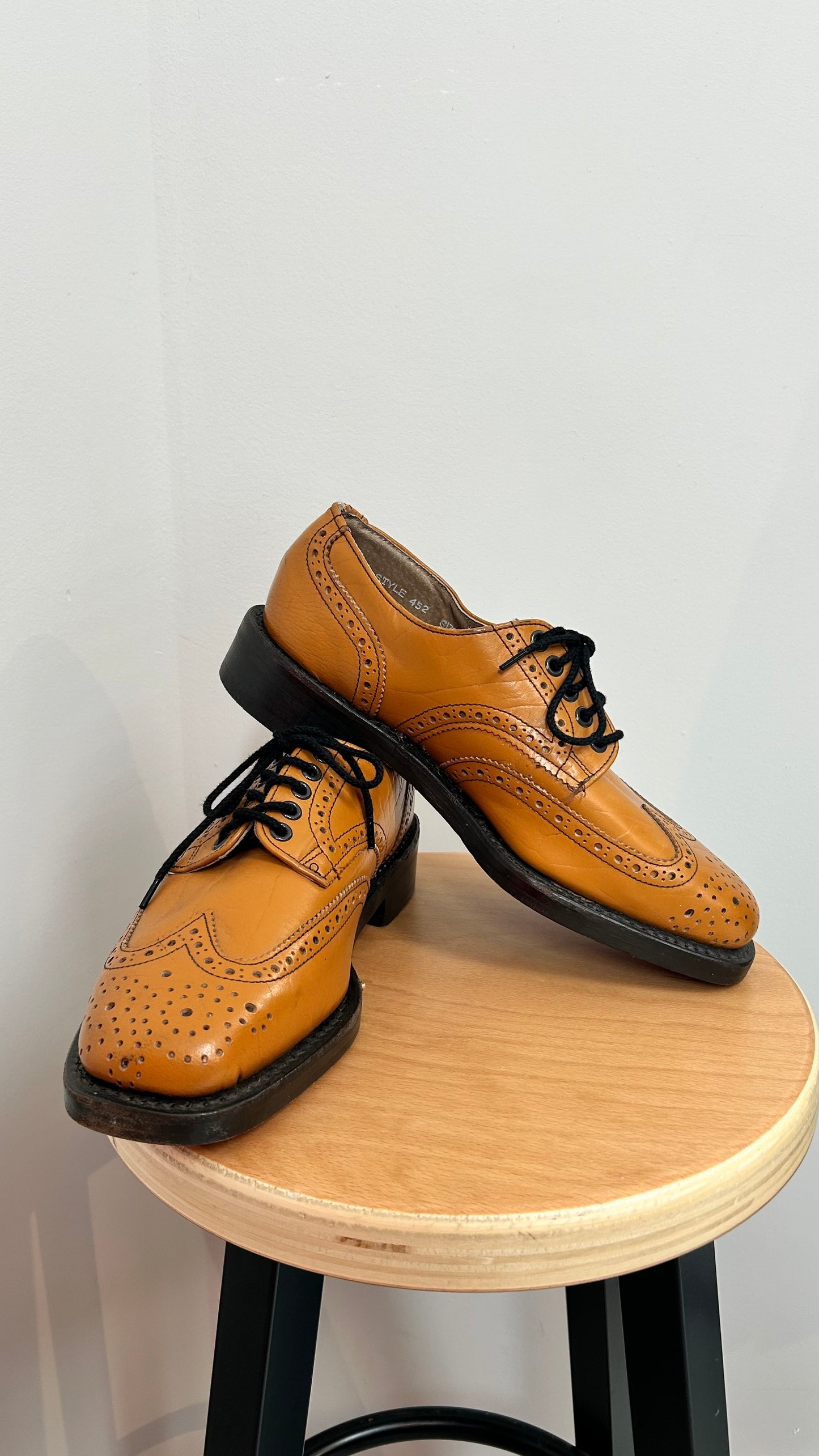 Bill Perry | Brogues | jaren 70 | mt. 41