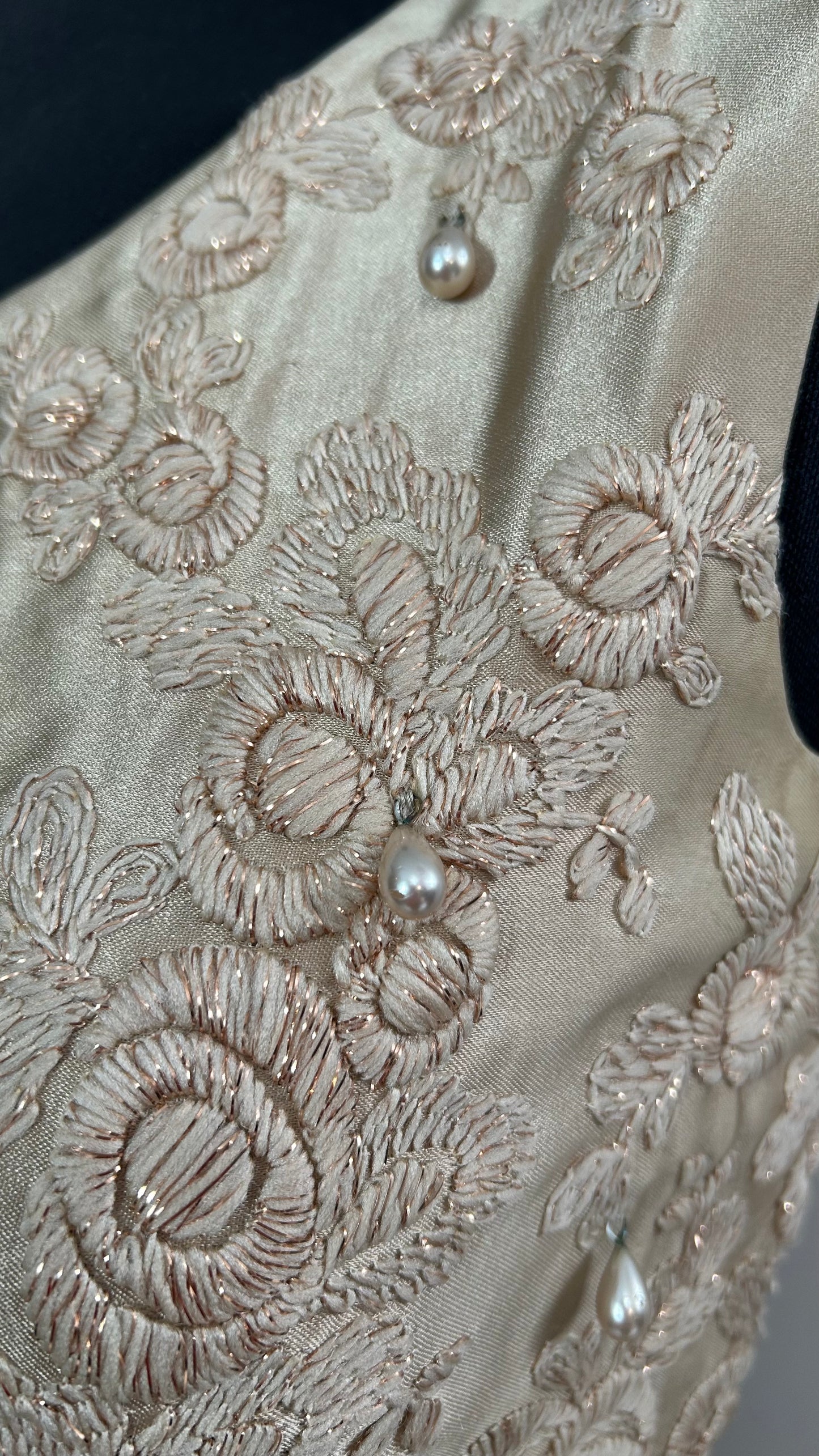 Evening dress | Jaren 60/70 | satijn | mt.36