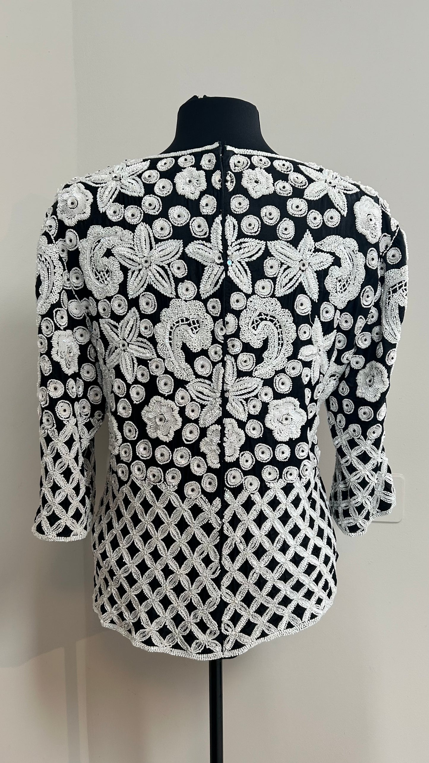 Paillette top | zijde | mt.38