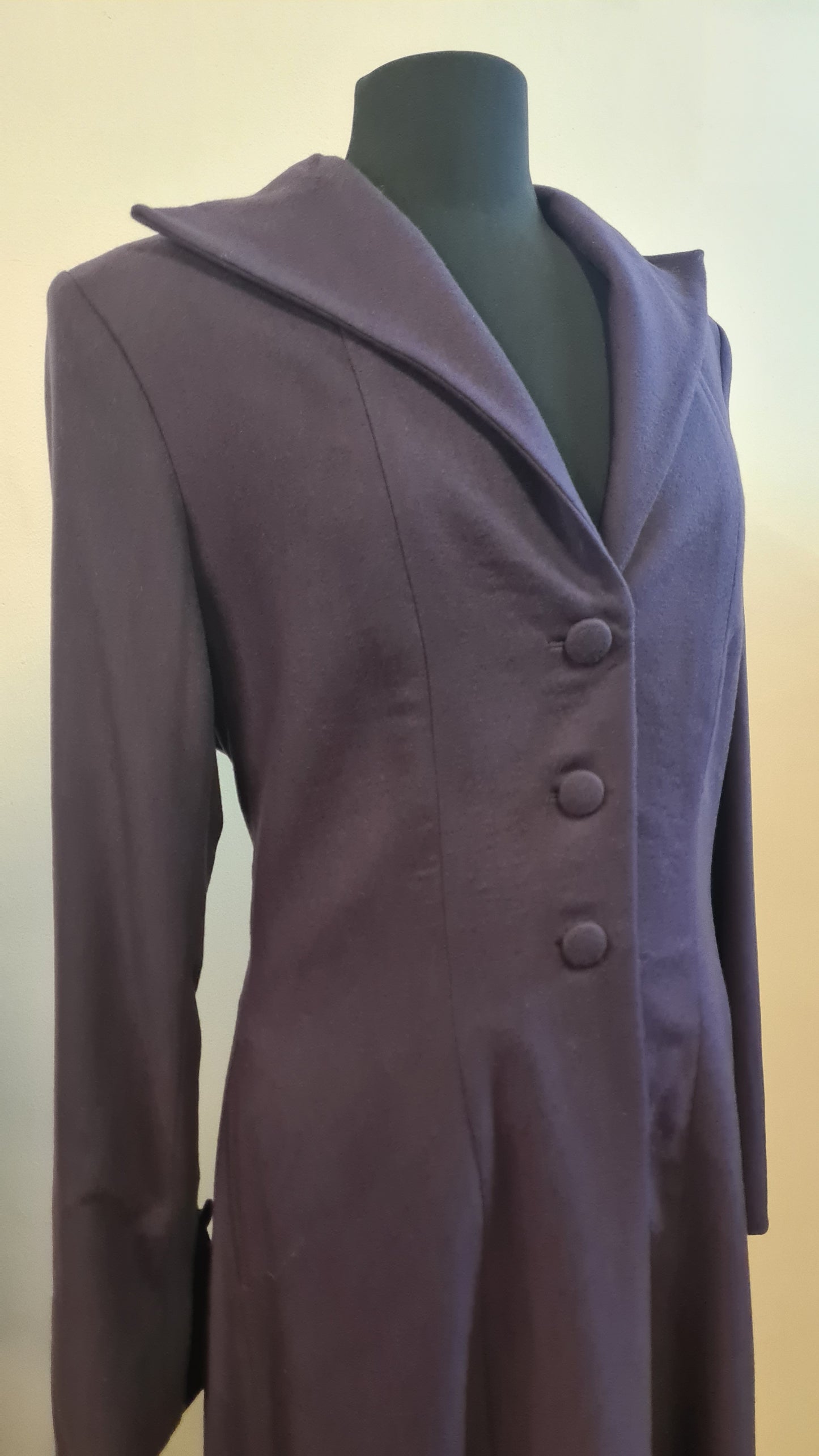 Coat wool | Couturier Peter George d'Angelino Tap | L/XL