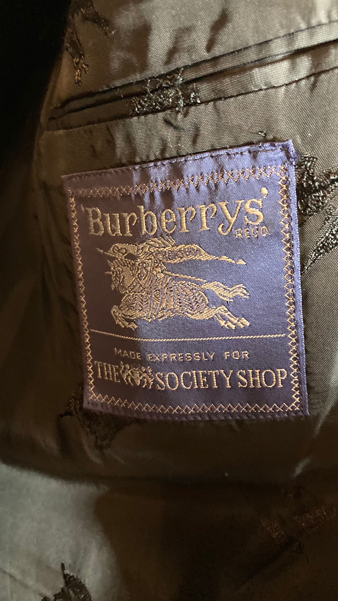 Burberry's pak heren | wol | XL