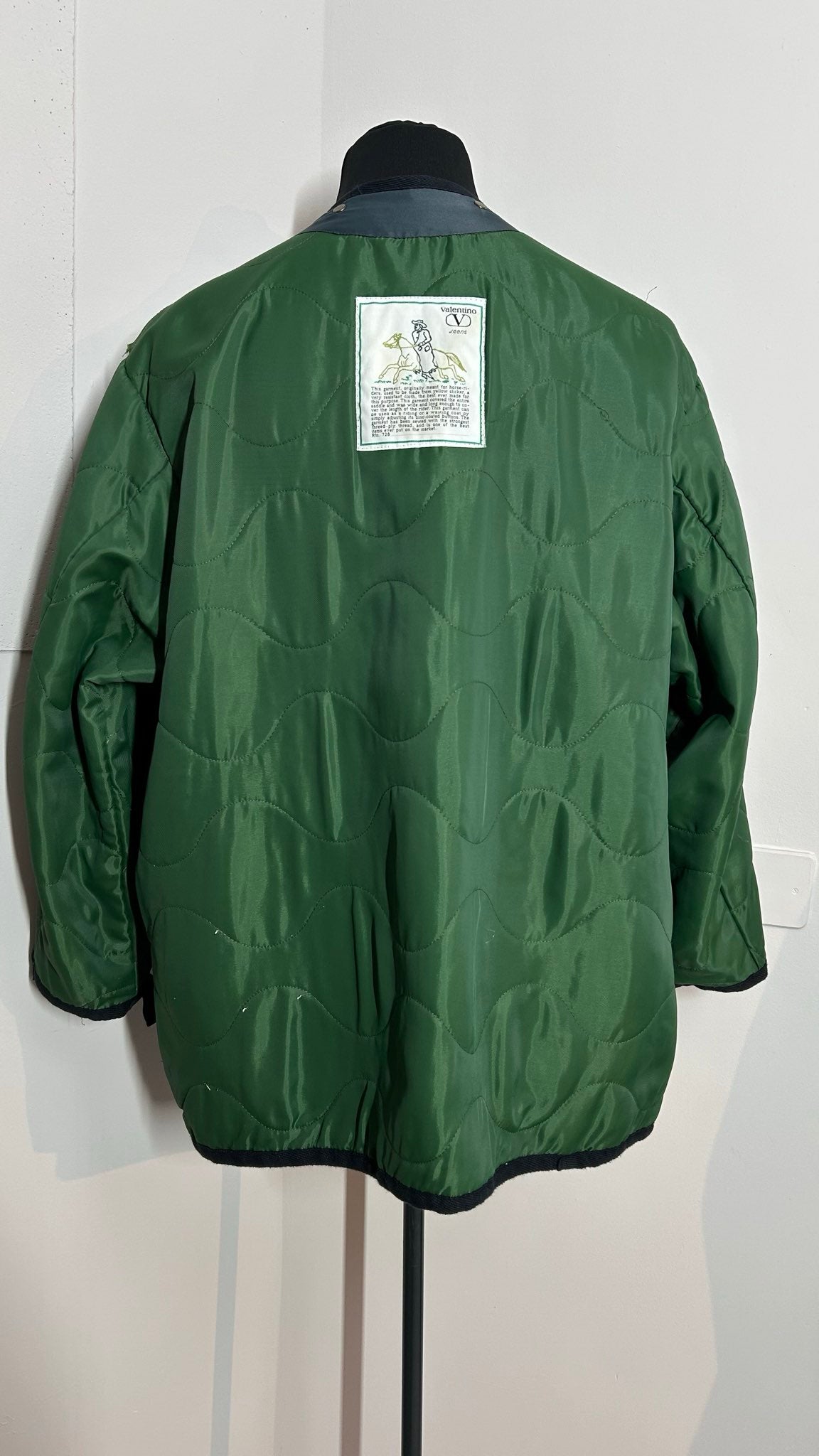 Jas Valentino denim | uitneembare voering | L / XL