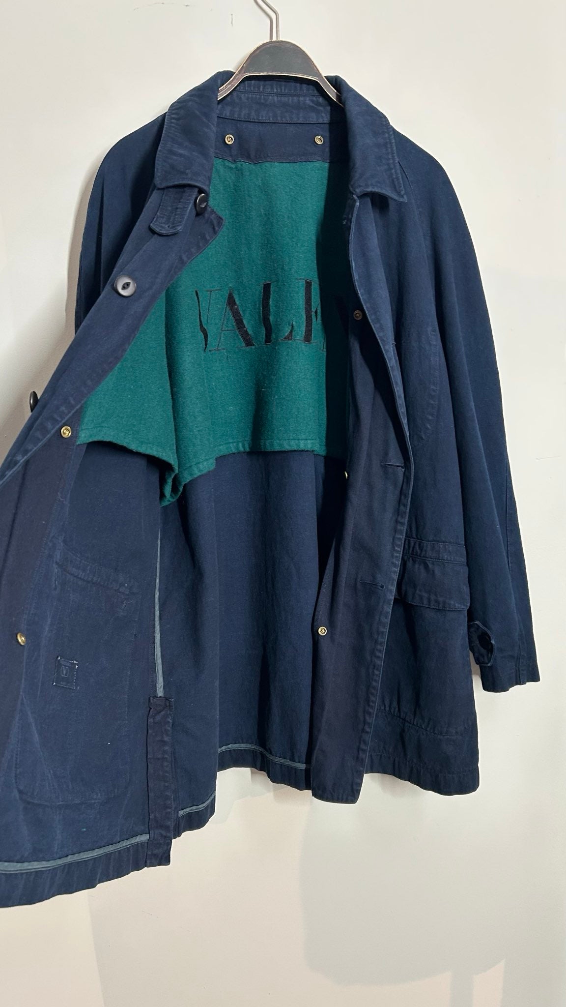 Jas Valentino denim | uitneembare voering | L / XL