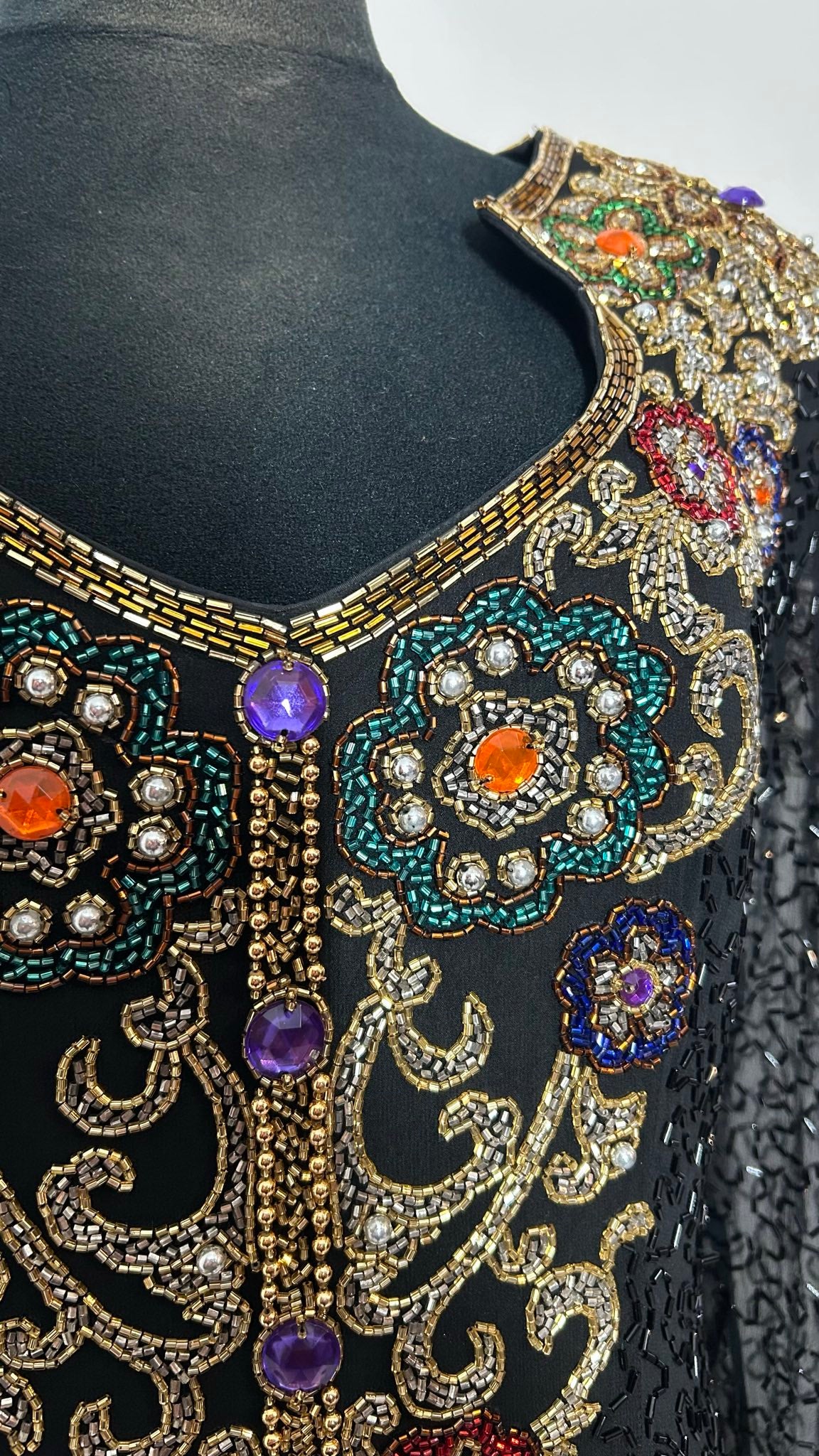 Jasje met pailletten | Zijde | M