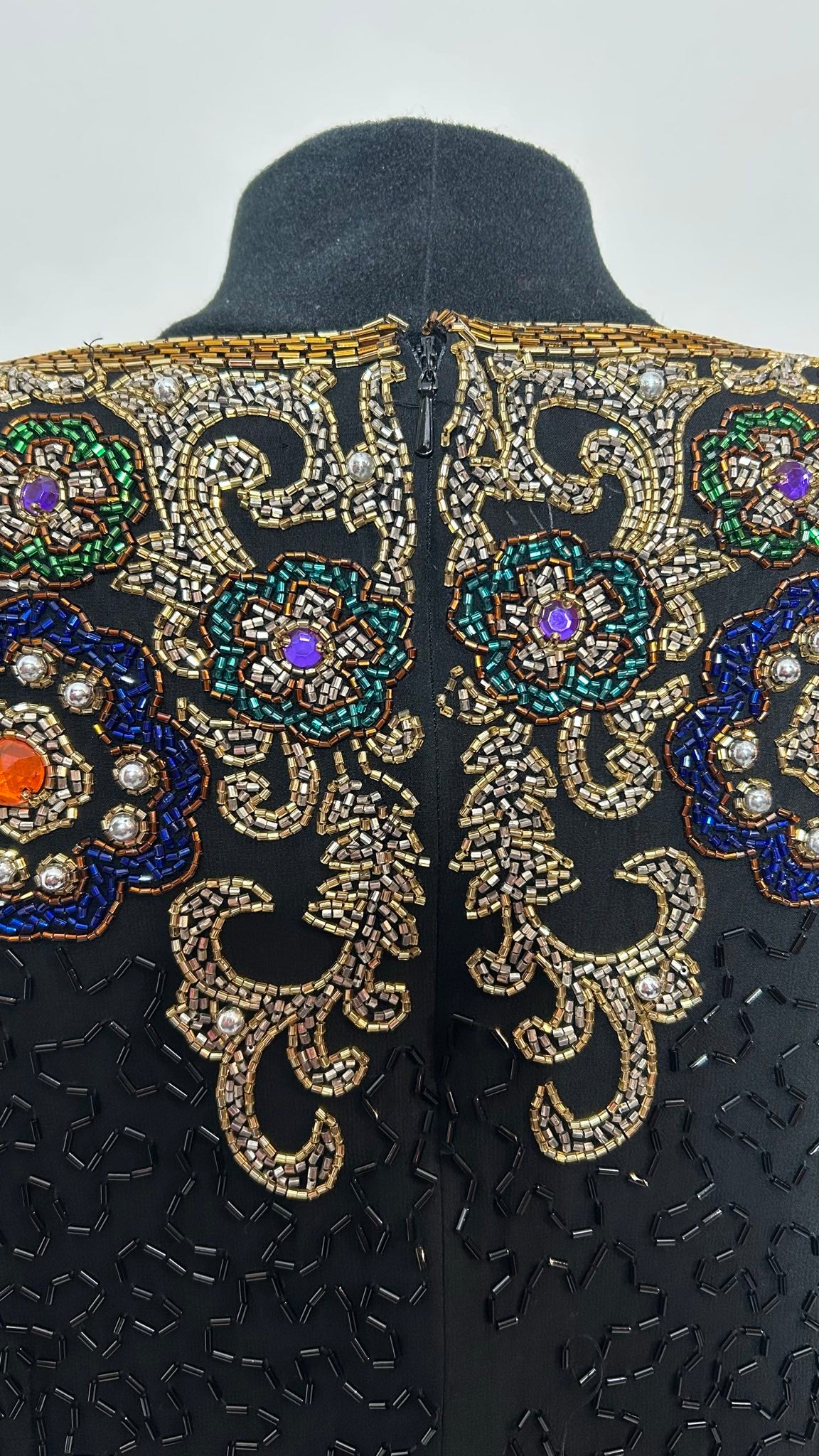 Jasje met pailletten | Zijde | M