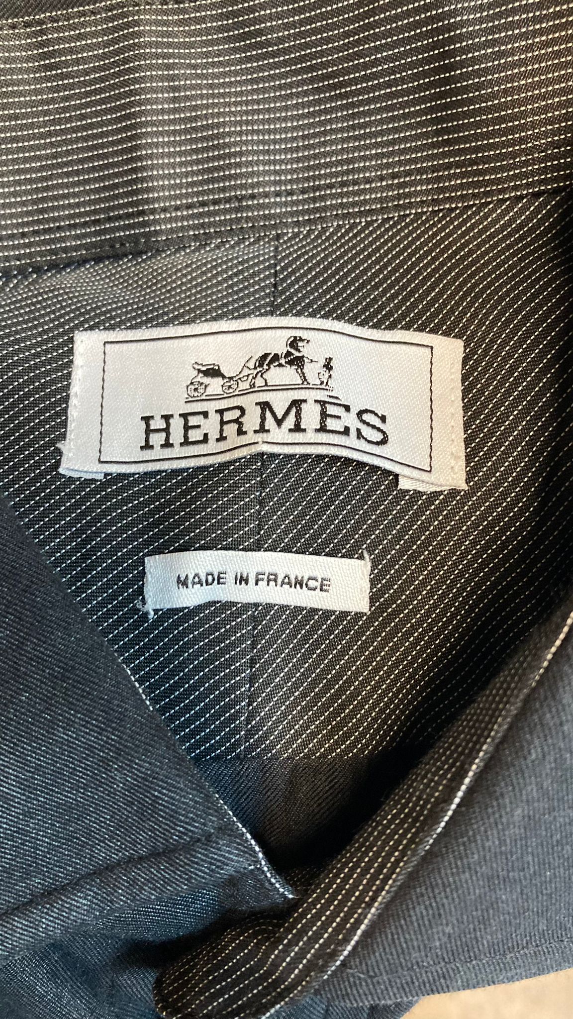 Hermès heren blouse | Katoen | L