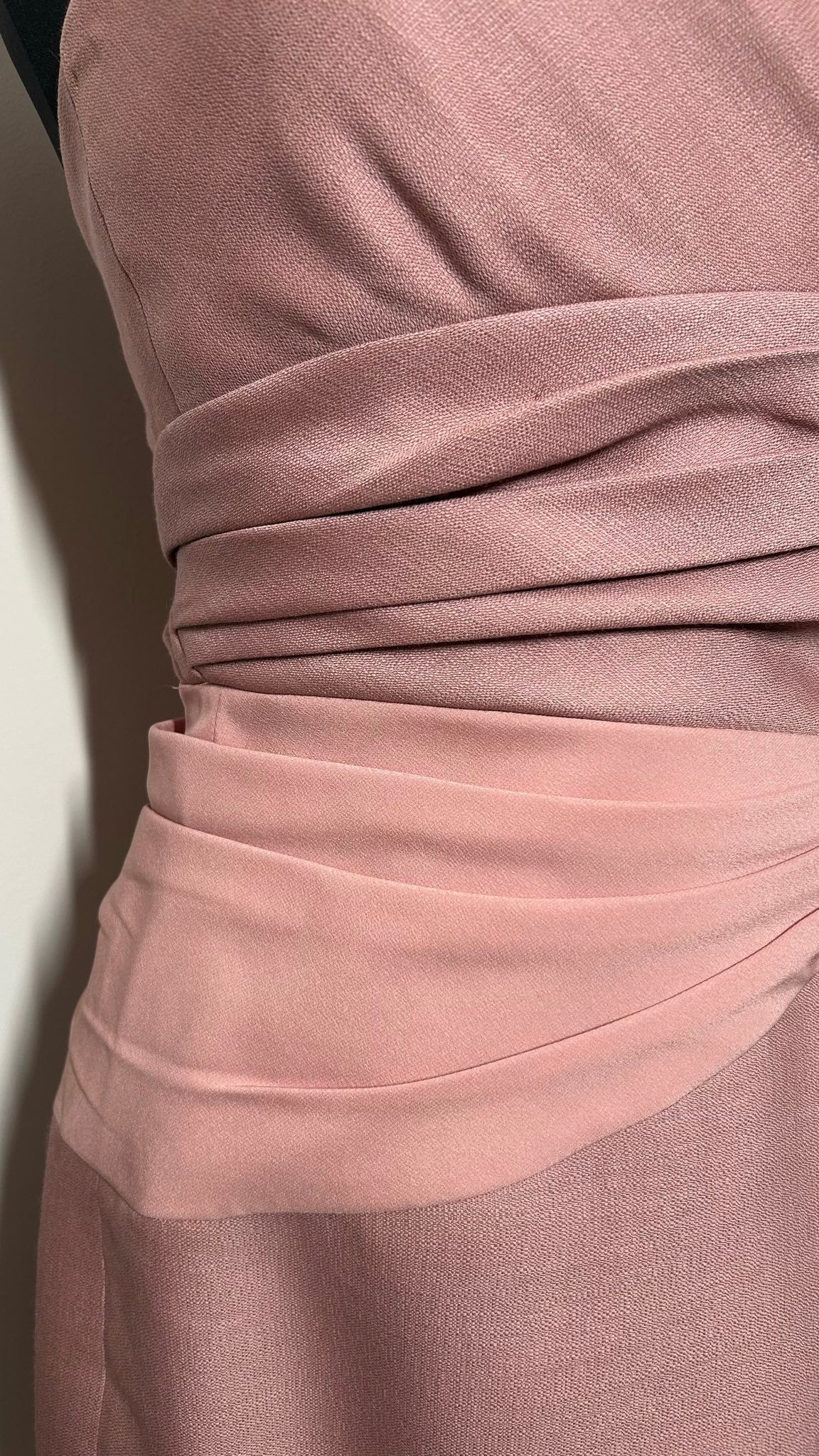 Versace blush pink jurk | S