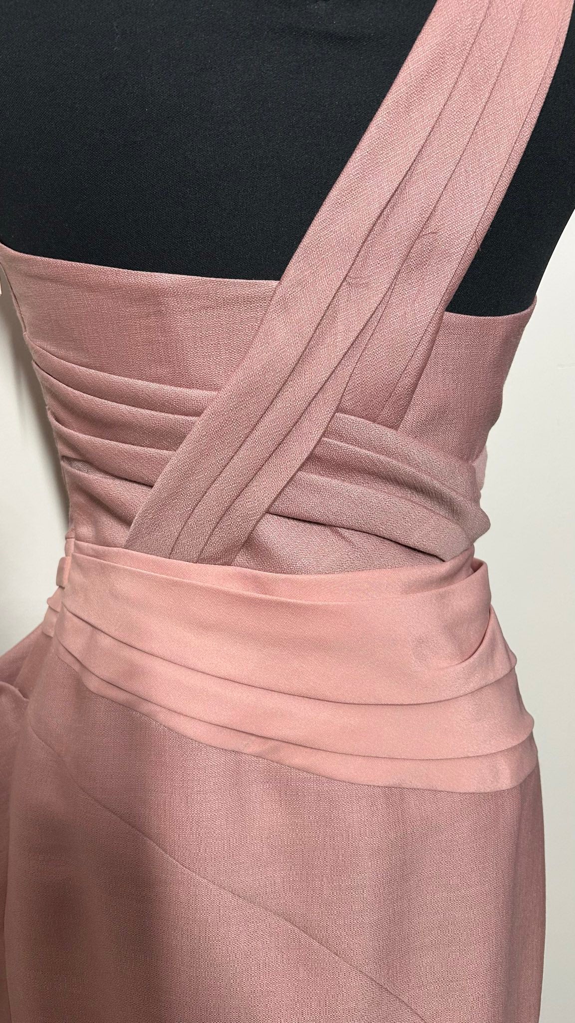 Versace blush pink jurk | S