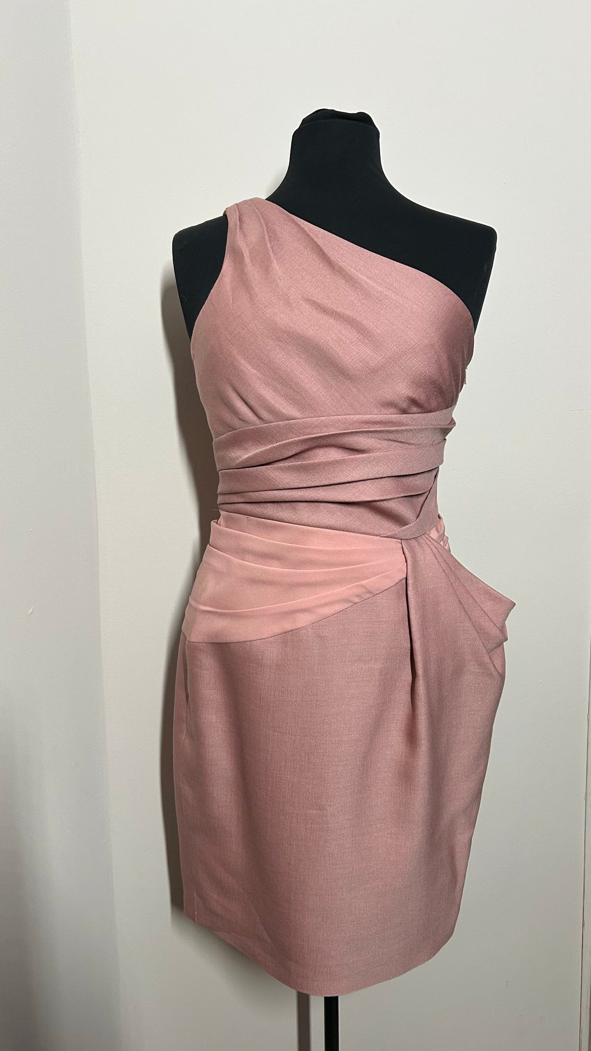 Versace blush pink jurk | S